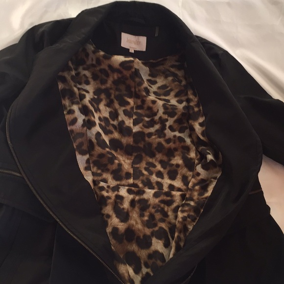 Laundry by Shelli Segal black coat/Jacket pleated - Picture 4 of 8